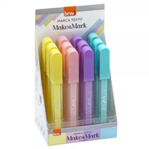 MARCA TEXTO BRW - MAKE & MARK PONTA FINA