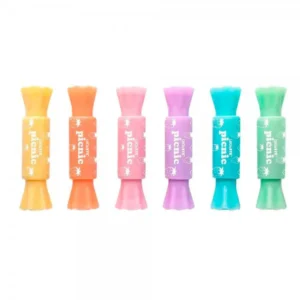 MARCA TEXTO LEONORA SORTIDO PICNIC BOMBOM - PREMIUM