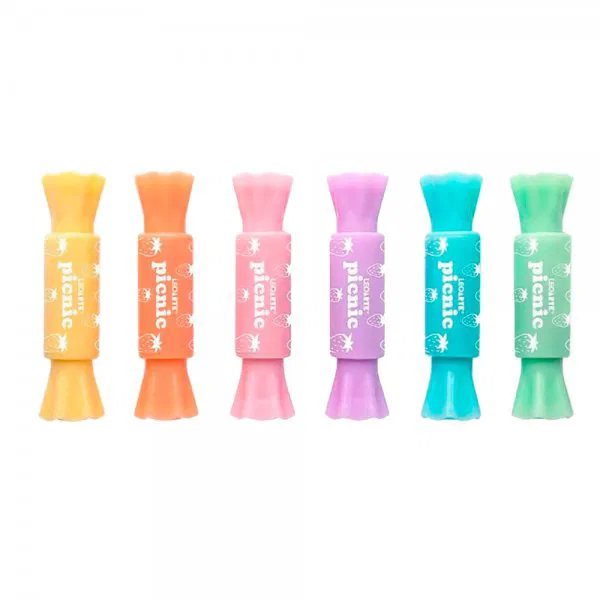 MARCA TEXTO LEONORA SORTIDO PICNIC BOMBOM - PREMIUM