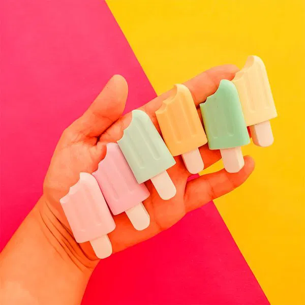 MARCA TEXTO LEONORA  - TONS PASTEL PICOLE MINI PONTA FINA