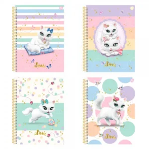 CADERNETA ESP.CD.80FLS ANIMATIVA SISSI