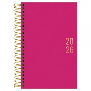 AGENDA TILIBRA NAPOLI ROSA ESPIRAL M5 2026
