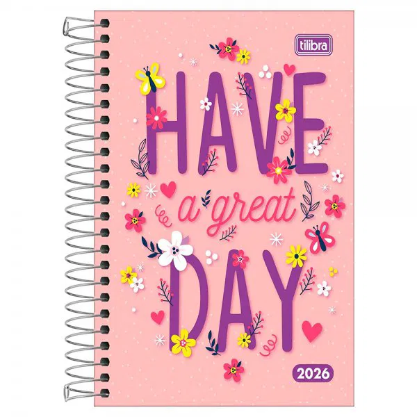 AGENDA TILIBRA PEPPER FEMININA ESPIRAL M4 2026