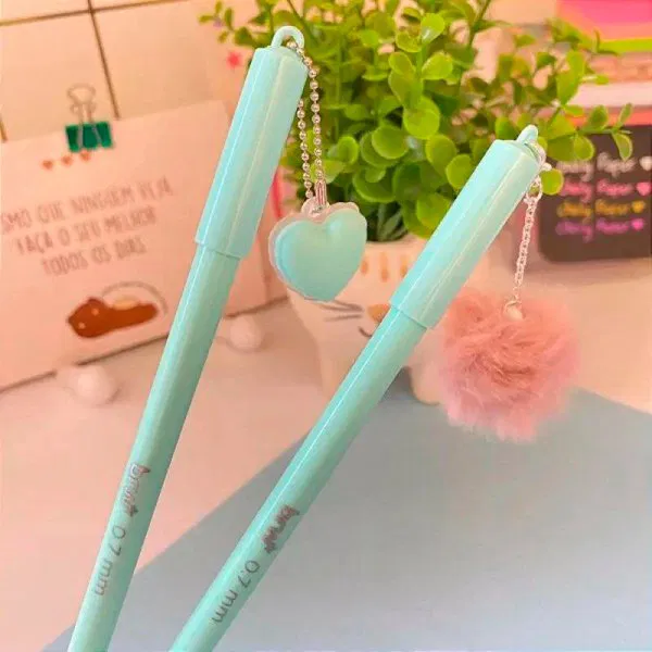 CANETA BRW 0.7 GEL S2 AZUL APAGAVEL - PREMIUM