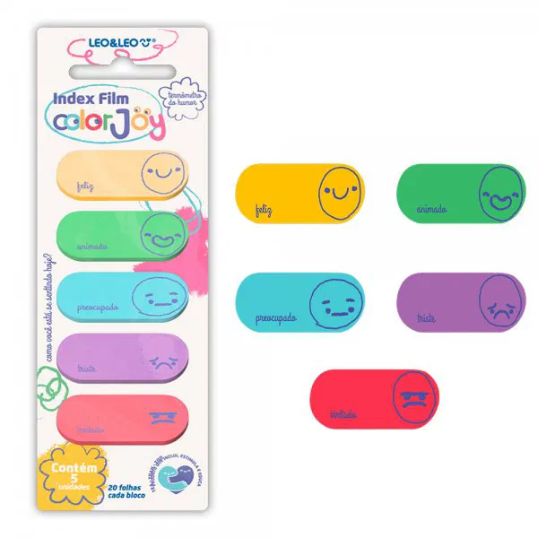 ANOTE COLE LEONORA 5X1 100FLS TERMOMETRO DO HUMOR