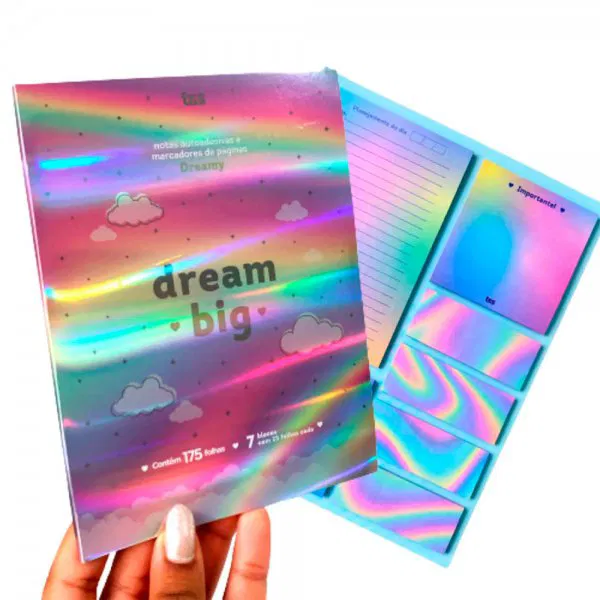 ANOTE COLE TRIS 7X1 175FLS DREAM BIG - Imagem 3