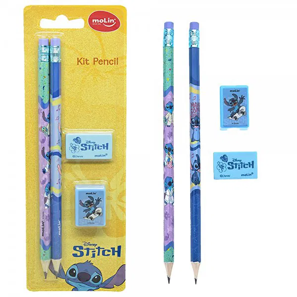 LAPIS MOLIN STITCH 2LP+APONT.+BORR.CART.C/4