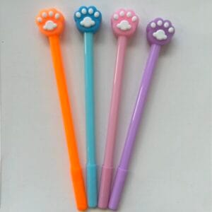 Caneta Fofa Patinha Neon