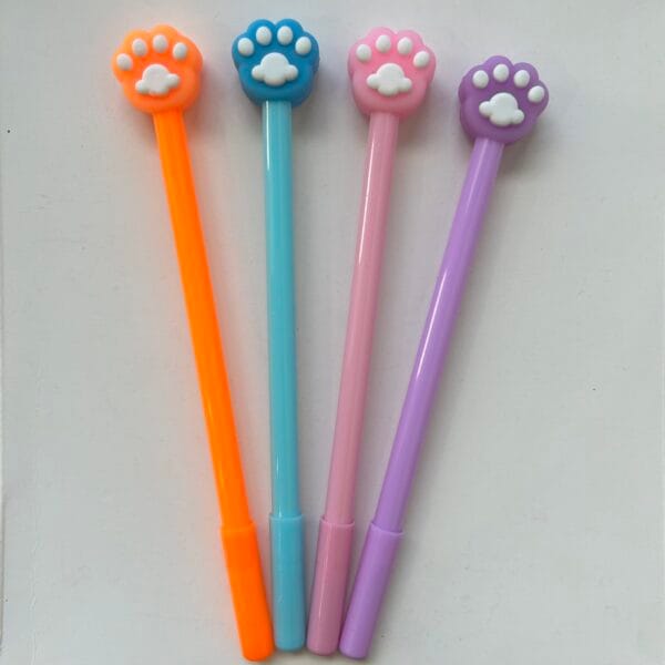 Caneta Fofa Patinha Neon