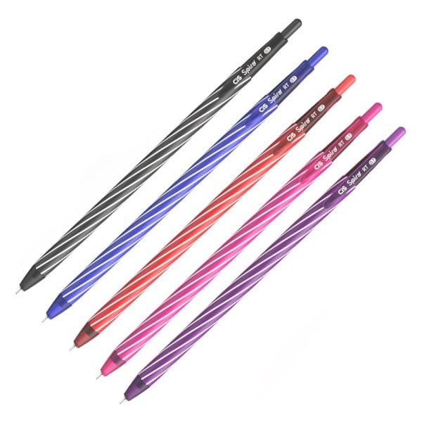 Caneta Esferografica Spiro Retratil 0.7mm - CiS Cor:Roxo