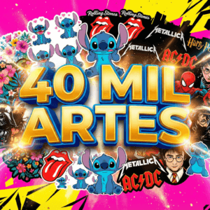 FULL PACK SUBLIMAÇÃO PAPELARIA BIBELÔ